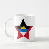 Antigua+und+Barbuda-Stern Kaffeetasse (Links)