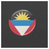 Antigua und Barbuda Stoff (Nahaufnahme)