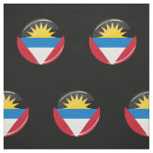 Antigua und Barbuda Stoff (Muster)