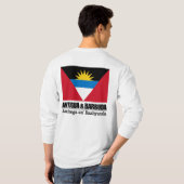 Antigua und Barbuda T-Shirt (Schwarz voll)