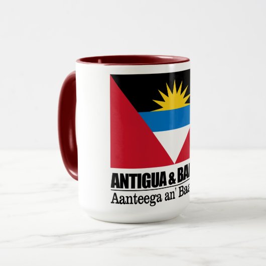 Antigua und Barbuda Tasse (Vorderseite Links)
