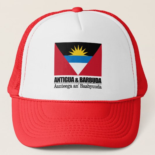 Antigua und Barbuda Truckerkappe (Vorderseite)