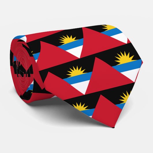 Antigua und Grippe Krawatte (Gerollt)