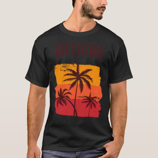 Antigua Vacation Souvenir T-Shirt (Vorderseite)