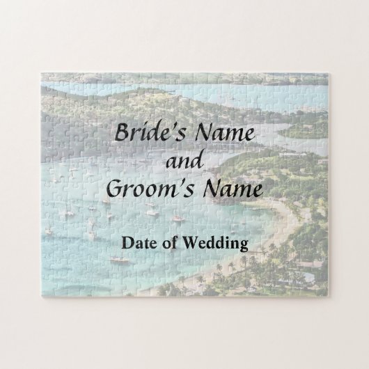 Antigua View Falmouth Harbor Puzzle (Horizontal)