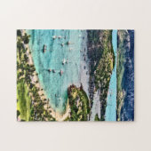 Antigua View Falmouth Harbor Puzzle (Horizontal)