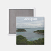 Antigua View Magnet (Vorderseite/Rückseite)