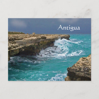 Antigua, West Indes, Souvenir Postcard Postkarte