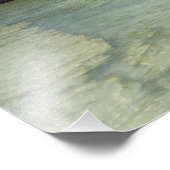 Antiguan Strand Schöne tropische Landschaft Fotodruck (Ecke)