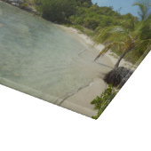 Antiguan Strand Schöne tropische Landschaft Schneidebrett (Ecke)