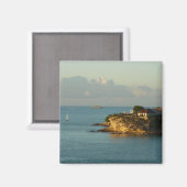 Antiguanische Küste Schöne Insel Seascape Magnet (Vorderseite/Rückseite)