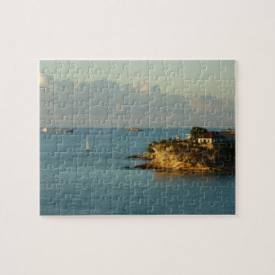 Antiguanische Küste Schöne Insel Seascape Puzzle