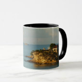 Antiguanische Küste Schöne Insel Seascape Tasse (VorderseiteRechts)