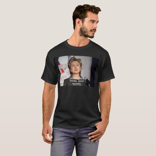 Antihillary Clinton T-Shirt (Vorne ganz)