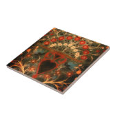 Antiindische Textilgestaltung Fliese (Seite)