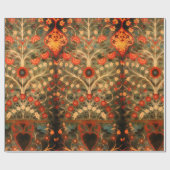 Antiindische Textilgestaltung Geschenkpapier (Flach)