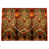 Antiindische Textilgestaltung Große Geschenktüte (Vorderseite)