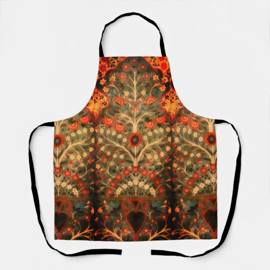 Antiindische Textilgestaltung Schürze (Vorderseite)