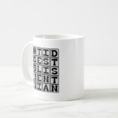 Antiinfektionsmittel Kaffeetasse (Vorderseite Links)