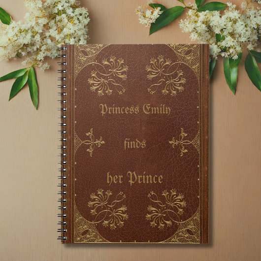 antiisch Book binding -personalized Notizblock