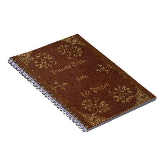 antiisch Book binding -personalized Notizblock (Rechte Seite)