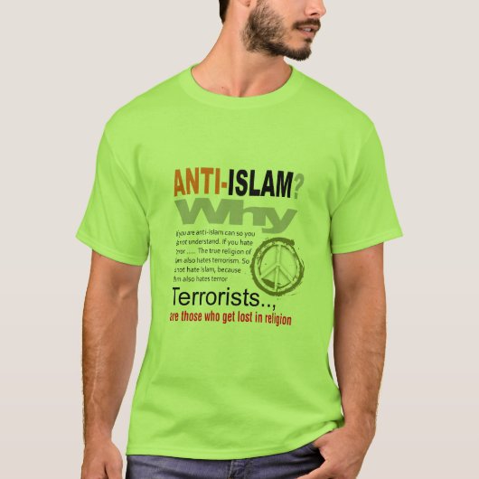 Antiislam? T - Shirt (Vorderseite)