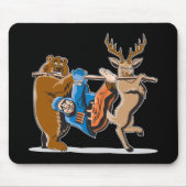 Antijagd-Tier-Rache Mousepad (Vorne)