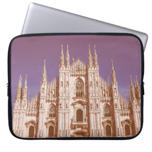 Antik aussehende Kathedrale von Mailand, auch beka Laptopschutzhülle