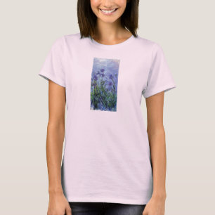 antik Blumen Flieder-Schwertlilien-1917 monet. T-Shirt