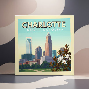 Antik Charlotte North Carolina Fliese