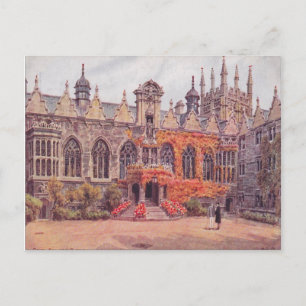 Antik England, Oriel College, Oxford, 1925 Postkarte