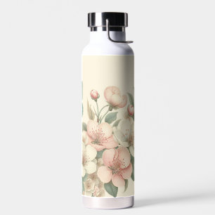 Antik gestalteter floraler/frühlingshafter Schmett Trinkflasche