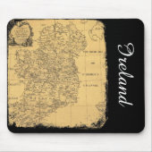Antik Irland Karte Mousepad (Vorne)