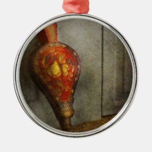 Antik - Kamin - Der Blasebalg Ornament Aus Metall