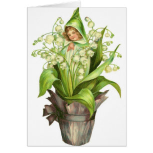 Antik - Maiglöckchen Fee,