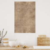 Antik Papier Pergamentpapier Vorlage Blanko Poster (Küche)