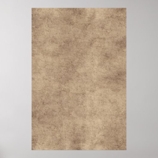 Antik Papier Pergamentpapier Vorlage Blanko Poster (Vorne)