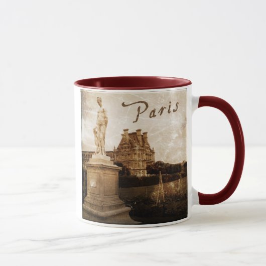 Antik Paris Tasse (Rechts)