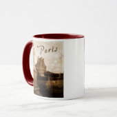 Antik Paris Tasse (Vorderseite Links)