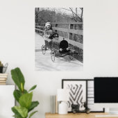 Antik-Pendelwagen, 1922 Poster (Heimbüro)