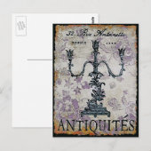 Antik ~ Postkarte (Vorne/Hinten)