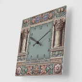 Antik Quadratische Wanduhr (Winkel)