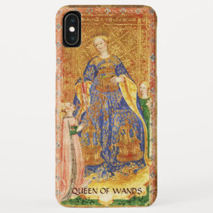 ANTIK RENAISSANCE TAROT / KÖNIGIN DER STÄBE iPhone XS MAX HÜLLE