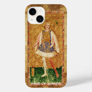 ANTIK RENAISSANCE TAROTS / PAGE DER STÄBE Case-Mate iPhone HÜLLE