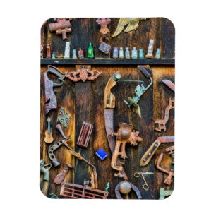 Antik-Sammlung an der Wand Magnet