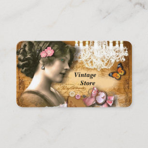 Antik- und Vintage-Laden Visitenkarte