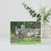 Antik Wagen & Zubehör nach Karte anpassen (Stehend Vorderseite)