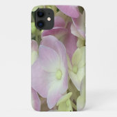 Antik Weiß und Dusty Pink Hydrangea Petals Case-Mate iPhone Hülle (Rückseite)