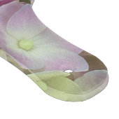 Antik Weiß und Dusty Pink Hydrangea Petals Schneidebrett (Ecke)