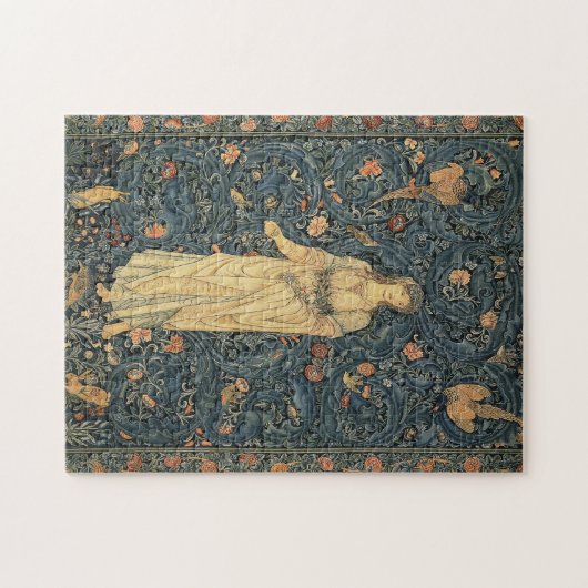 Antik William Morris Flora Puzzle (Horizontal)